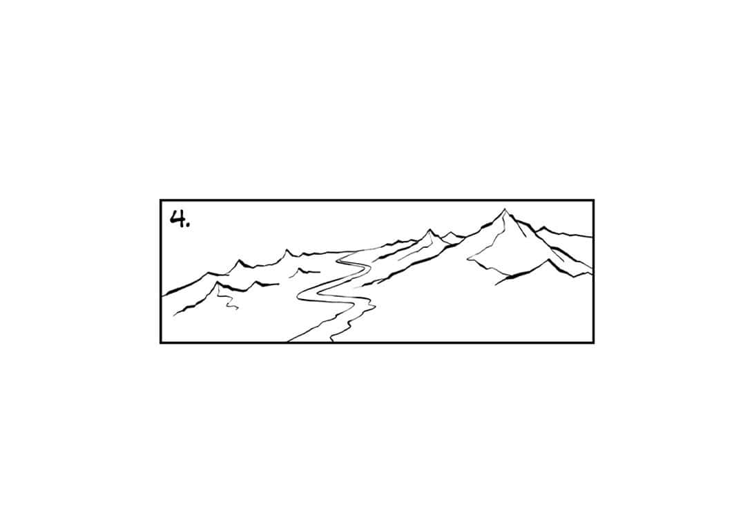 How to draw epic landscapes - Step 4