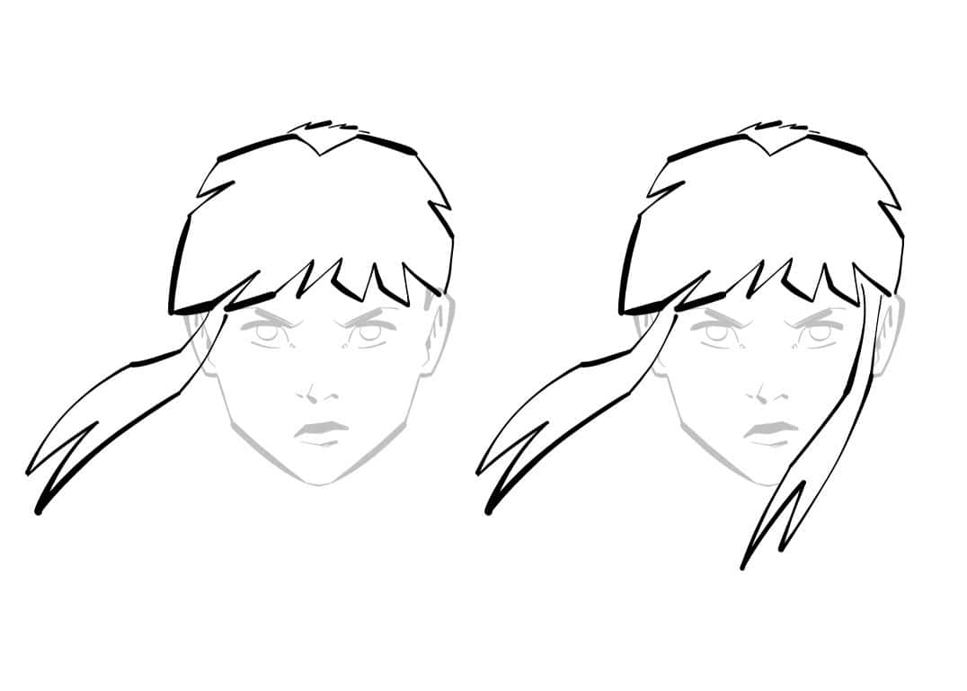 How to draw Fawn (Part 1) - Step 9