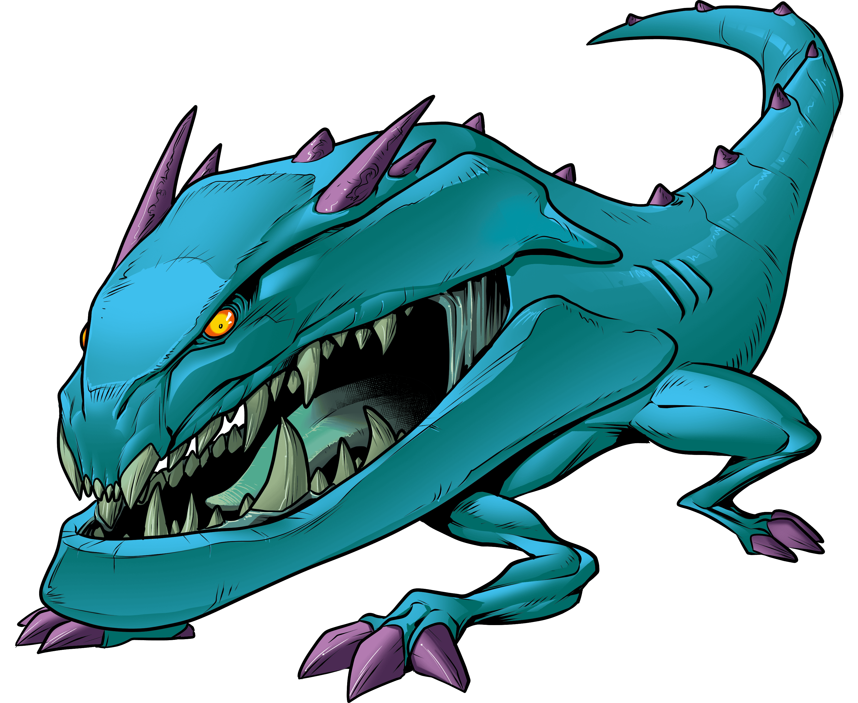 How to draw monsters